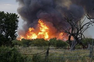 Ross Wildfire In Palo Pinto And Jack Counties Traced To Tire Blowout