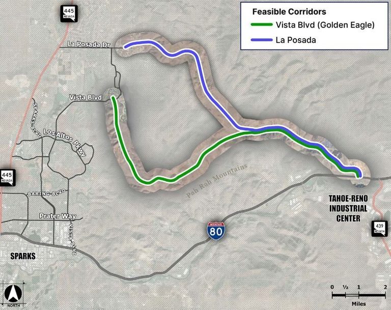 Rtc And Storey County Host Public Meeting On Northeast Connector Project