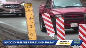 Ruidoso Village Prepares For Flooding With Sandbags And Evacuation Plans