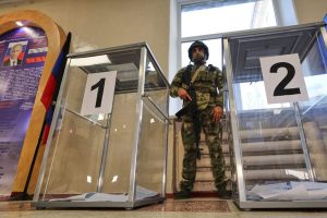Russia Holds First Duma Vote In Occupied Ukrainian Territories Amid Internationa