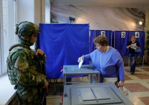 Russian Parliamentary Election Begins Putin Frames Vote As War Support Gauge