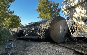 Rutland Hazmat Team Secures Propane Rail Car After Derailment