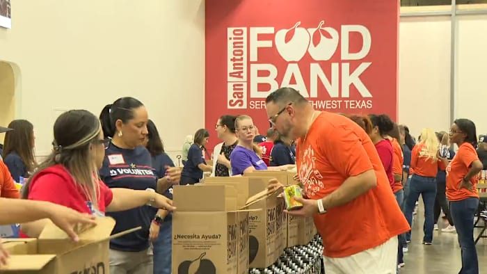 San Antonio Companies Rally 300 Volunteers For Hunger Action Month At Local Food