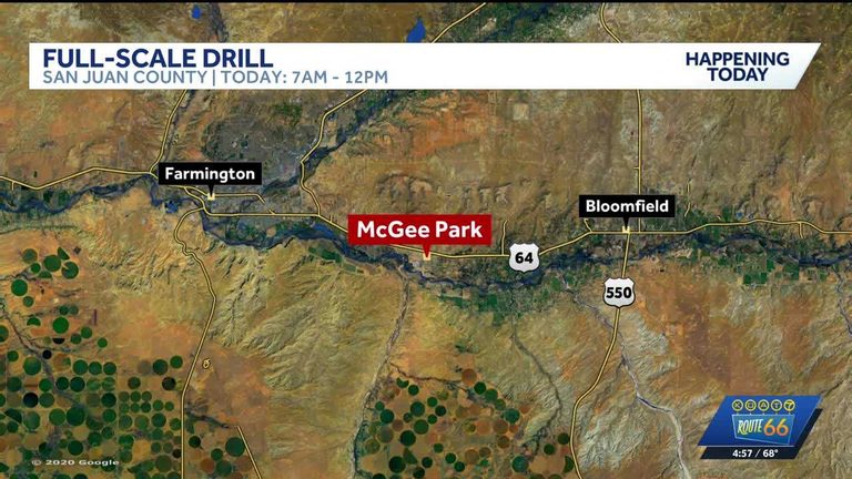 San Juan County Conducts Annual Full Scale Emergency Drill At Mcgee Park