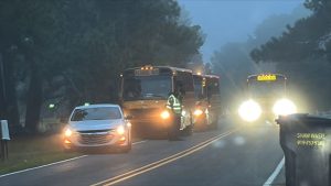 School Bus Involved In Minor Crash On Broughton Road Near Zebulon