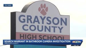 Search Warrant Executed After Camera Discovered In Grayson County High School Re