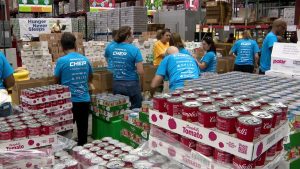 Second Harvest Food Bank Volunteers Pack 111 000 Meals In 24 Hour Marathon