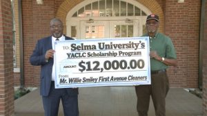 Selma Entrepreneur Willie Smiley Donates 12 000 To Support Student Tuition At Se