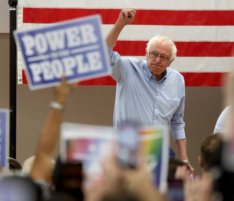Sen Bernie Sanders Introduces Bill To Ban Super Intelligence While President Tru
