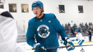 Sharks Prospect Alexander Karmanov Squares Off With Kings Rookie In Viral Rookie