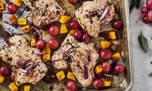 Sheet Pan Meals Made Easy With California Grapes For Busy Families
