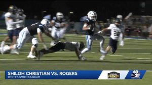 Shiloh Christian Dominates Rogers 47 17 In 7A West Opener