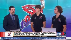 Shreveport Mudbugs Host New Mexico Ice Wolves And Food Drive At George S Pond