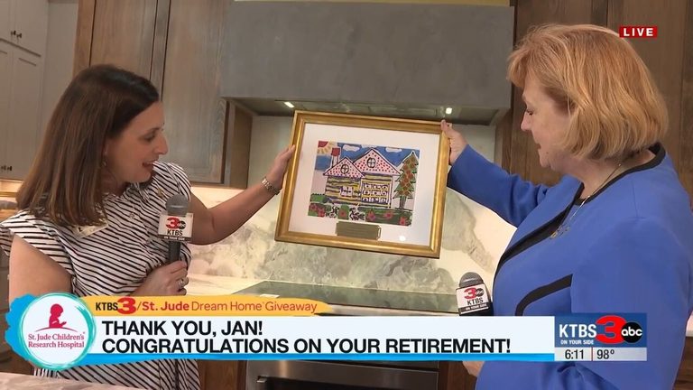 Shreveport S Jan Elkins Honored For 36 Years Of St Jude Dream Home Service