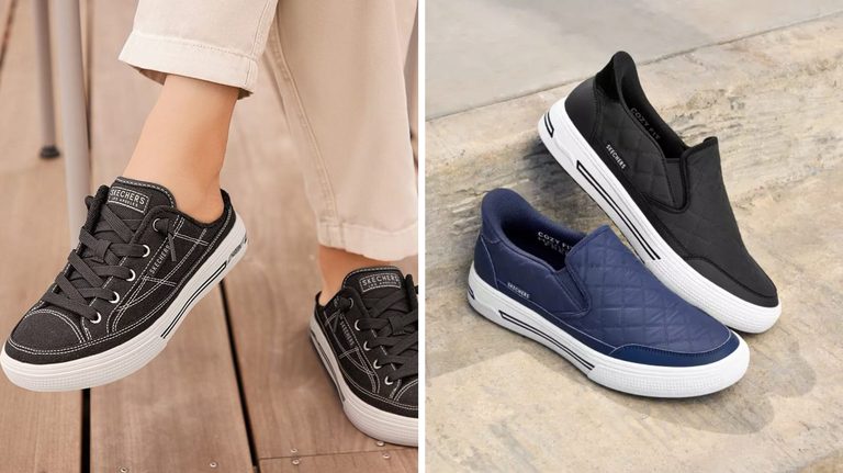 Skechers Arch Fit Arcade Sneakers Offer Fall Ready Comfort And Style