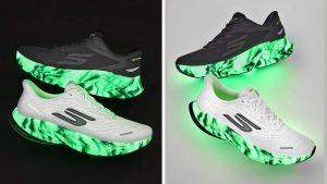 Skechers Launches Glow In The Dark Running Shoes For Evening Workouts