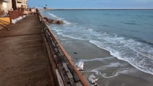 Southern California Prepares For Elevated Surf And Coastal Flooding As Hurricane