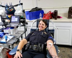Sparks Police Department Leads Community Blood Drive Wins Vitalant Competition
