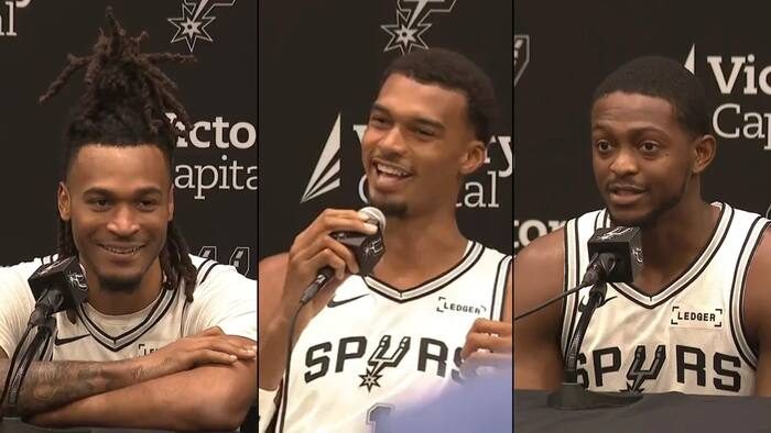 Spurs Look To Rebound After Finals Loss At 2026 Media Day