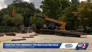 St Cloud Begins 280K Upgrade Of Lakefront Park Marina Dock
