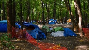 St Paul Officials Plan Next Steps For Growing Randolph Homeless Encampment