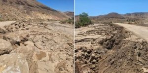 Storey County Public Works Begins Storm Debris Removal Along Long Valley Creek I