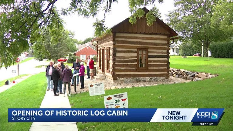 Story City Restores 1859 Immigrant Cabin Celebrating Local Heritage