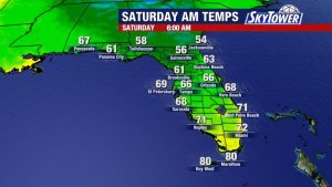 Tampa Bay Area Braces For Cooler Nights And Lower Humidity This Weekend