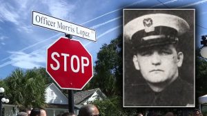 Tampa Dedicates Ybor City Intersection To Fallen Officer Morris Lopez