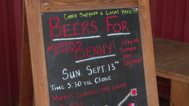 Tampa Firefighters And Community Raise Funds For Captain Benny Bengter S Recover