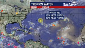 Tampa Forecasters Note Low Chance Of Storm As Strong El Ni O Shear Keeps Atlanti