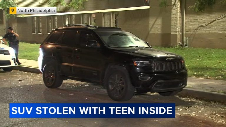 Teen Safe After Suv Stolen With Child Inside Near 17Th And Clearfield In North P
