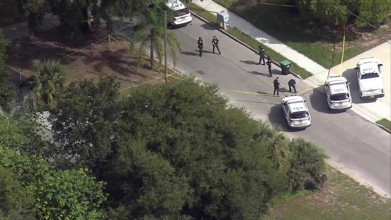 Teen Shot On Liming Avenue As Police Tape Off Orange County Street