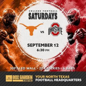 Texas Vs Ohio State Watch Party Plano