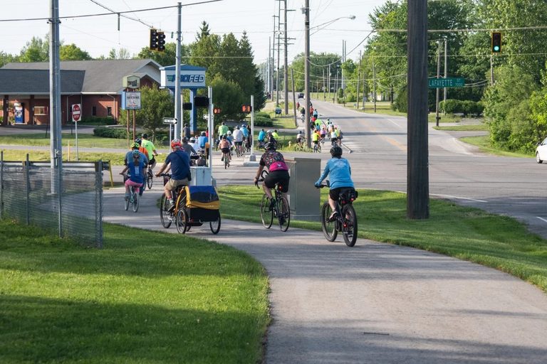 Trek The Trails Night Ride Relocates To Johnny Appleseed Park Amid Recent Floodi