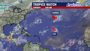 Tropical Storm Fay Re Forms As Atlantic Sees Twin Storms Remnants Threaten Texas