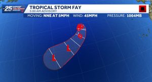 Tropical Storm Fay Strengthens In Atlantic No U S Impact Expected