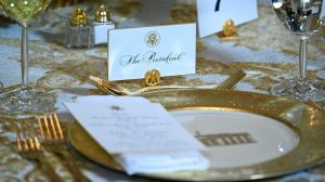 Trump Hosts Xi At Pescatarian State Dinner Red Meat Omitted