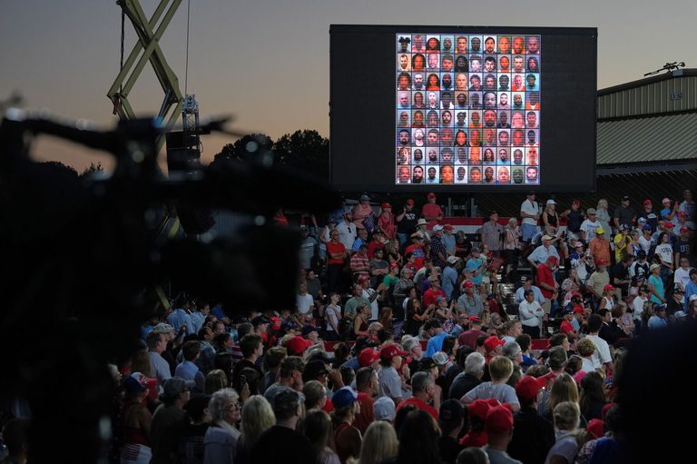 Trump Rallies In Gastonia Cites 1988 Horton Ad To Criticize Gov Cooper On Crime