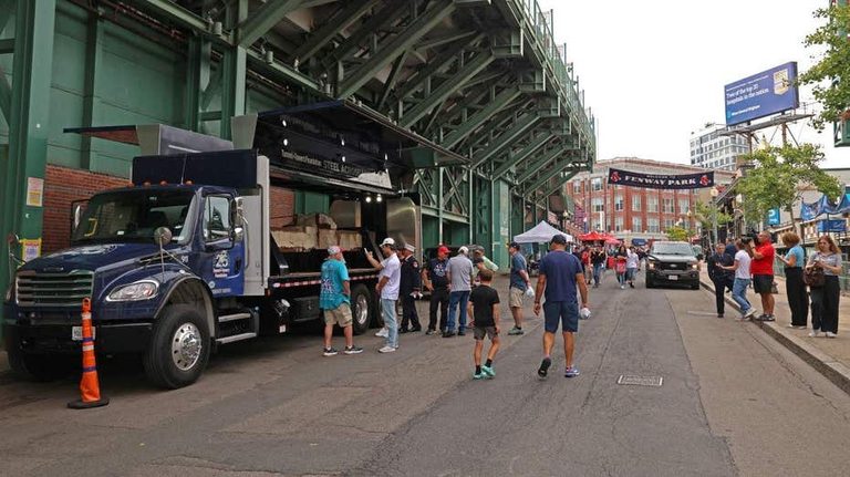 Tunnel To Towers Steel Beam Honored At Fenway Park As Boston Marks 25Th Annivers