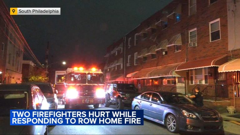 Two Philadelphia Firefighters Injured Responding To Basement Fire On Wharton Str