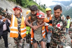 Two Workers Rescued After Nine Days Trapped In Nepal Flood Damaged Hydropower Tu