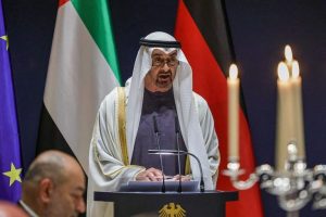 Uae President Sheikh Mohamed Bin Zayed Meets Israeli Prime Minister Netanyahu To