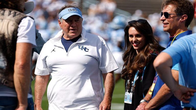 Unc Head Coach Bill Belichick Says Girlfriend Jordon Hudson Handles Only Schedul