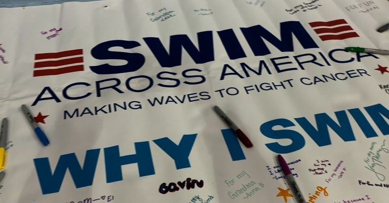 Unc Hosts Fifth Annual Swim Across America Fundraiser Supporting Cancer Research