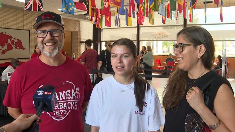 University Of Arkansas Welcomes Families For Lively Family Weekend Celebration