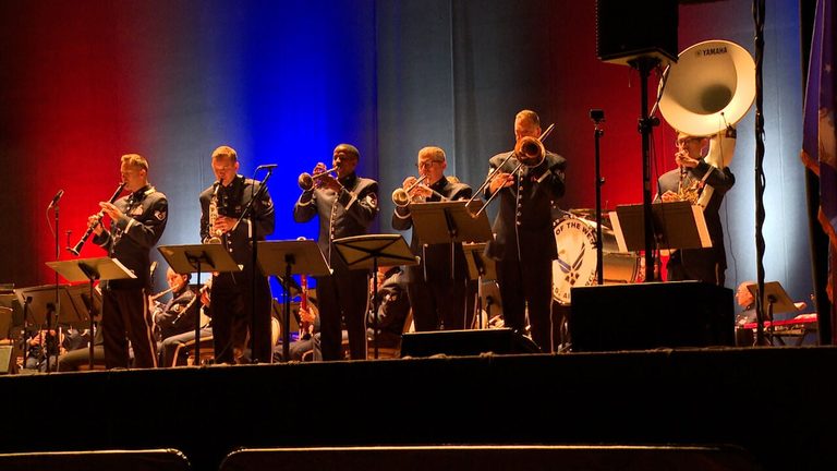 Usaf Band Of The West Performs Patriotic Concert In Shreveport For 9 11 Annivers