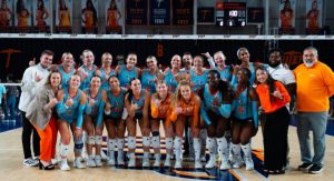 Utep Miners Fall To No 13 Tcu In Four Set Volleyball Match Ending Seven Game Str