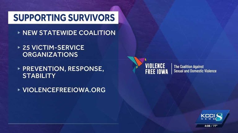 Violence Free Iowa Launches Statewide Coalition To Protect Families From Abuse