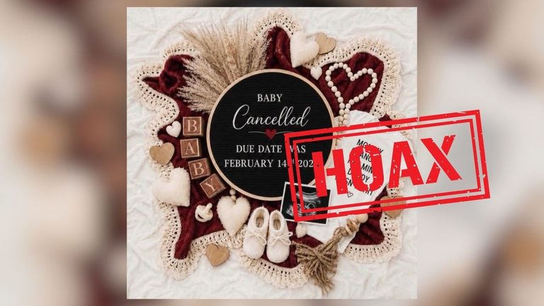 Viral Baby Cancelled Post Revealed As Paid Troll Hoax